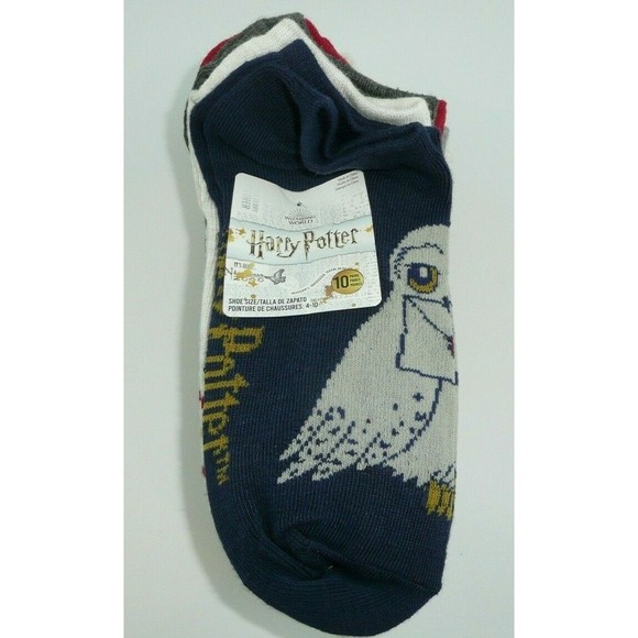 Harry Potter Accessories - Harry Potter 10 Pairs Socks Women's Size 4-10 Hedwig Owl Platform 9 3/4